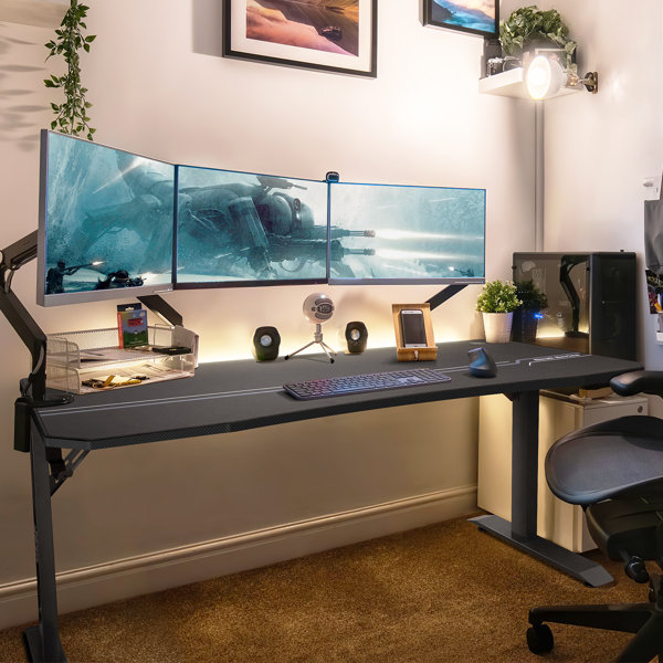 Wayfair gaming desk and best sale chair set